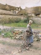 Carl Larsson October oil painting picture wholesale